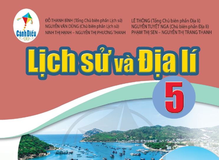 Sách giáo khoa Lịch sử và Địa lí 5 Cánh Diều _Miễn phí